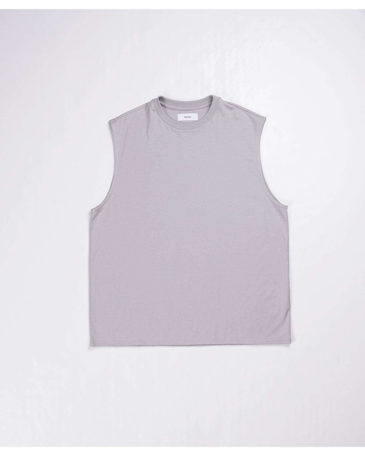 SLEEVELESS TEE L.GRAY