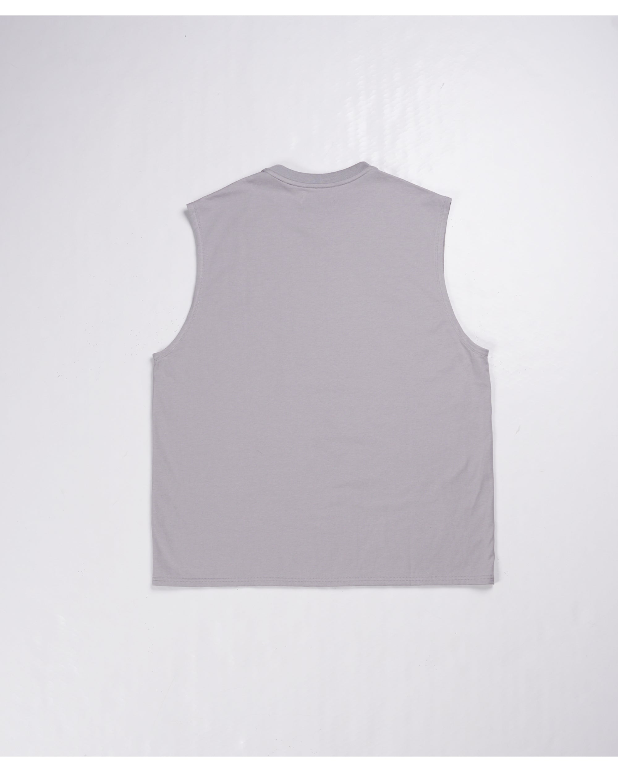 SLEEVELESS TEE L.GRAY – TIME AFTER TIME