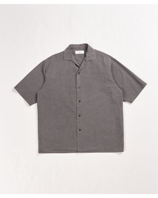 ONE PIECE COLLARED PIGMENT BLACK