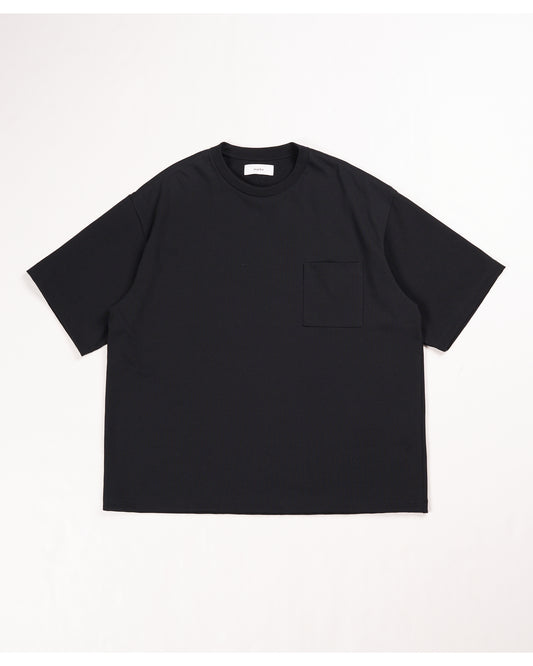 LOOSE FIT POCKET TEE BLACK