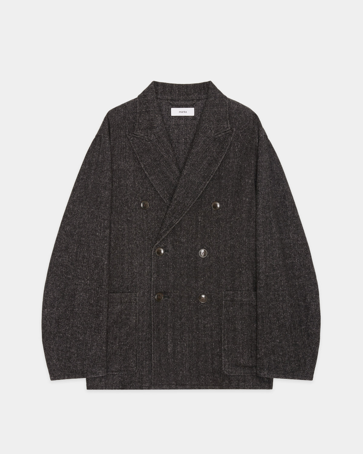 RELAXED FIT W.B JACKET HERRINGBONE