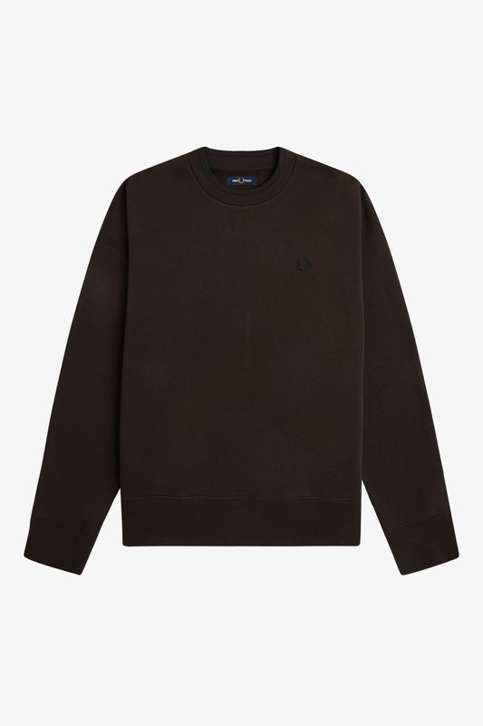 Oversized Tipped Sweatshirt