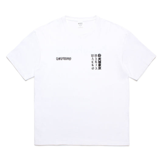 MR BROTHERS CUT CLUB / WASHED HEAVY WEIGHT CREW NECK T-SHIRT