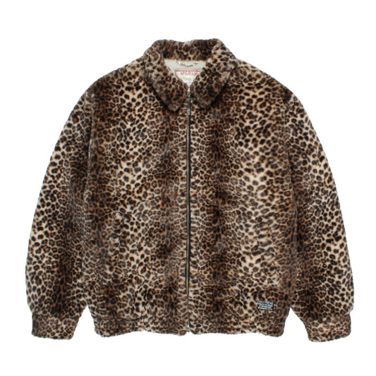 LEOPARD FUR ANTI-FREEZE JACKET