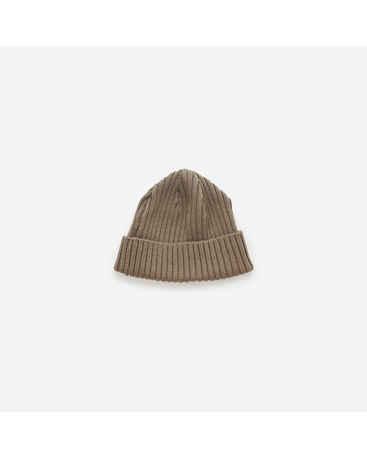 WOOL WATCH CAP TAUPE
