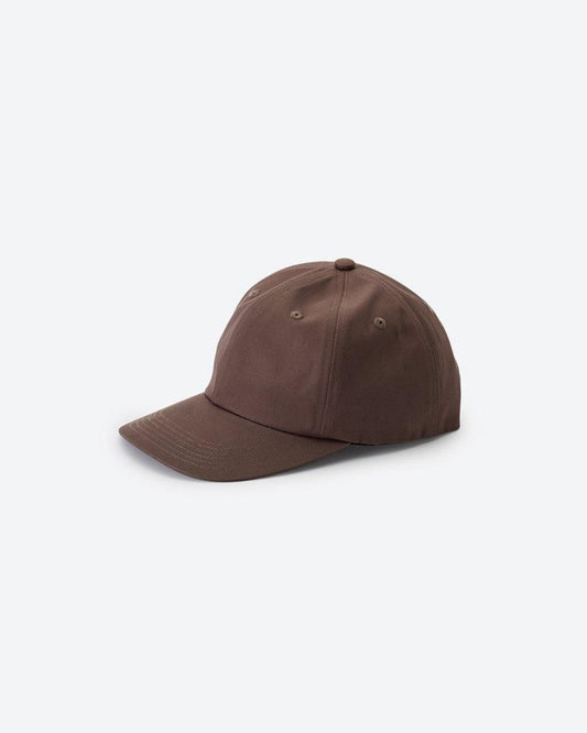 COTTON GABA 6PANEL CAP TAUPE