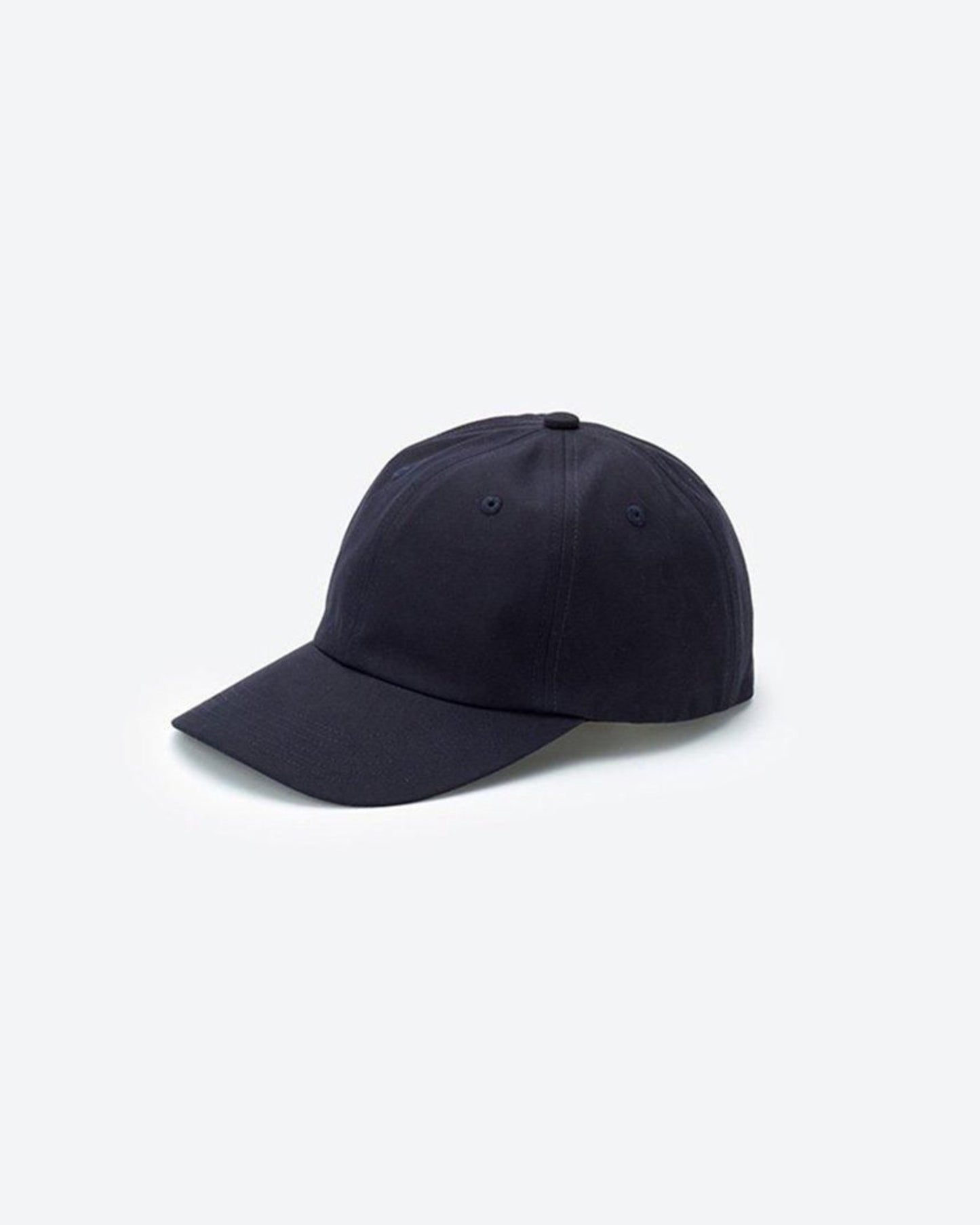 COTTON GABA 6PANEL CAP NAVY