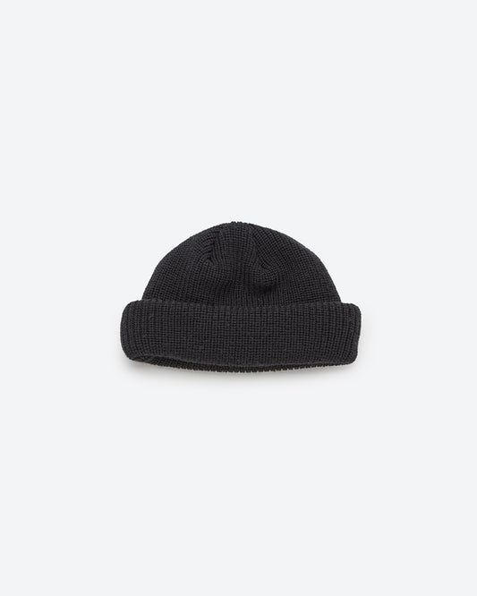 KNIT DECK CAP BLACK