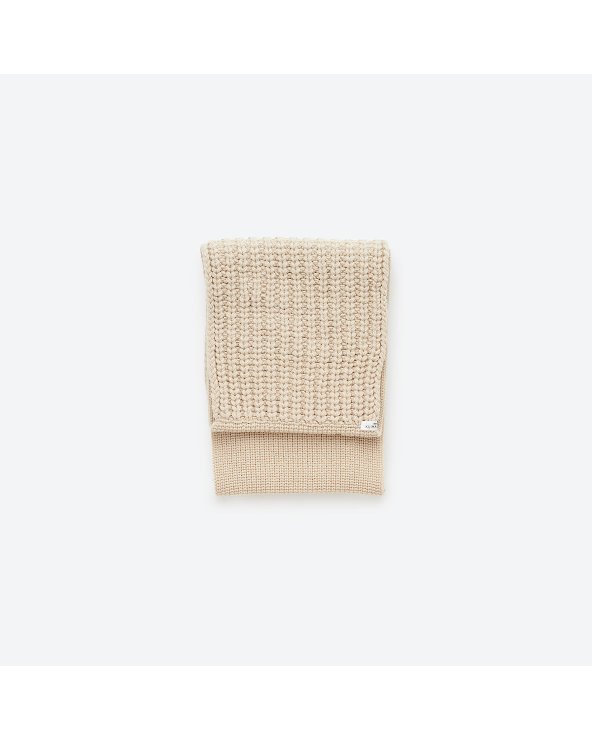 MIDDLE & CHUNNKY COMBI SNOOD BEIGE
