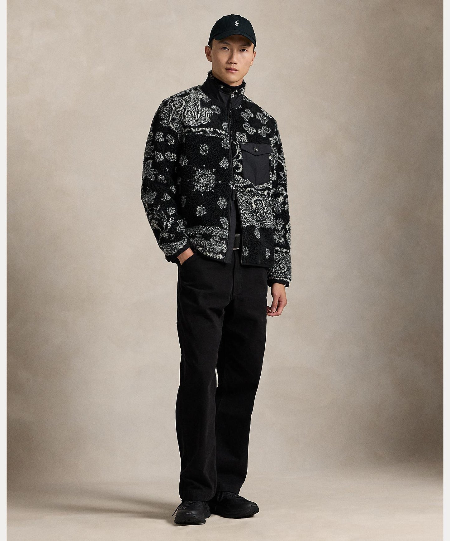 JAQUARD HI-PILE JACKET