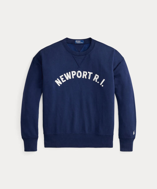 VINTAGE FIT GRAPHIC CREW NECK SWEAT