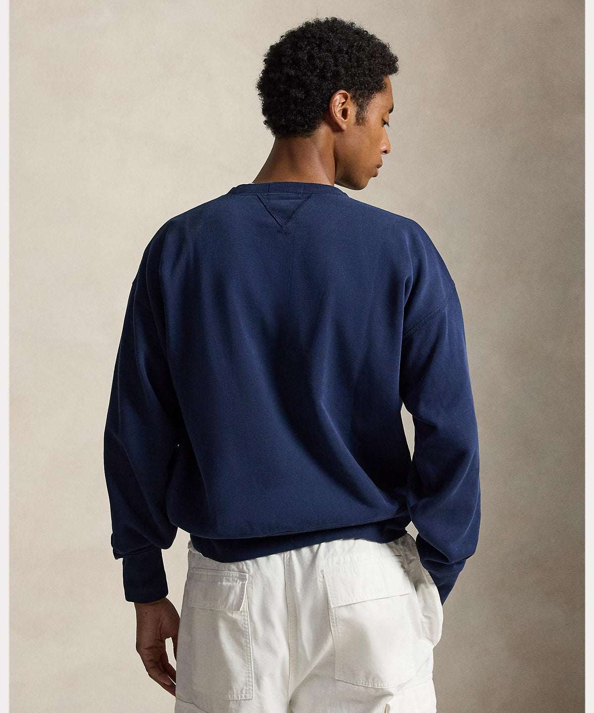 VINTAGE FIT GRAPHIC CREW NECK SWEAT