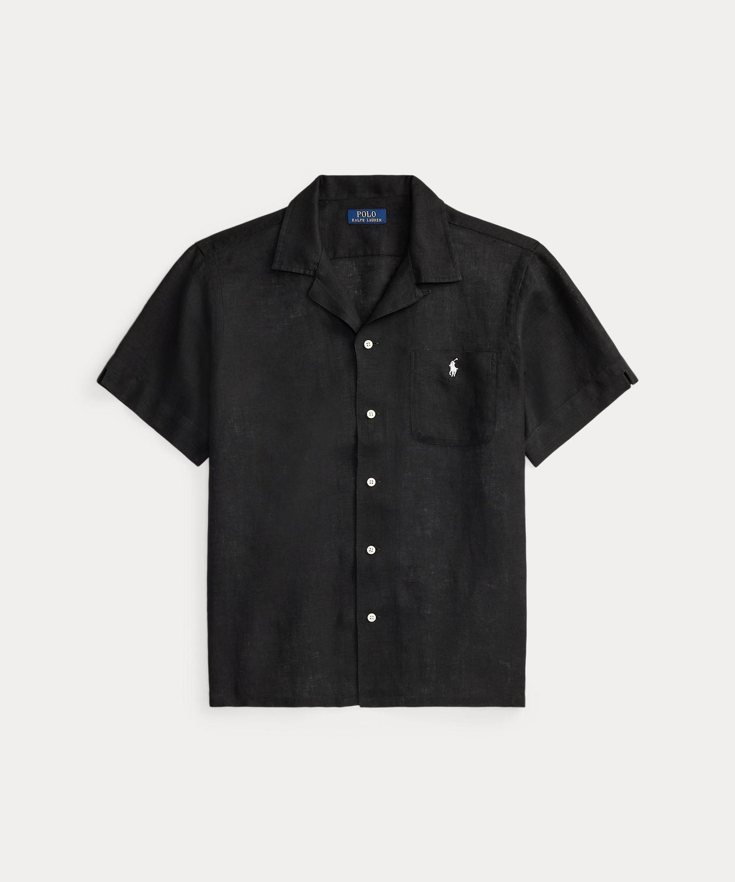 Classic Fit Linen Camp Shirt