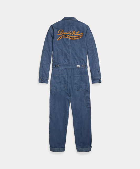 HD COVERALL-COVERALL COTTON Y/D JASPE