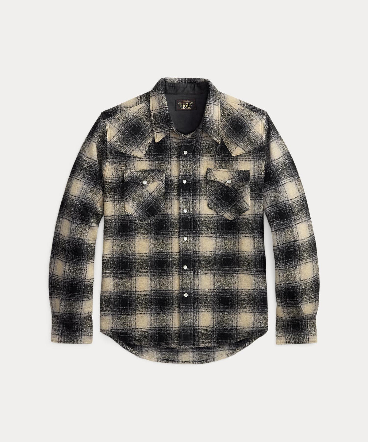 KNIT-SHIRT CTN/WOOL JACQUARD