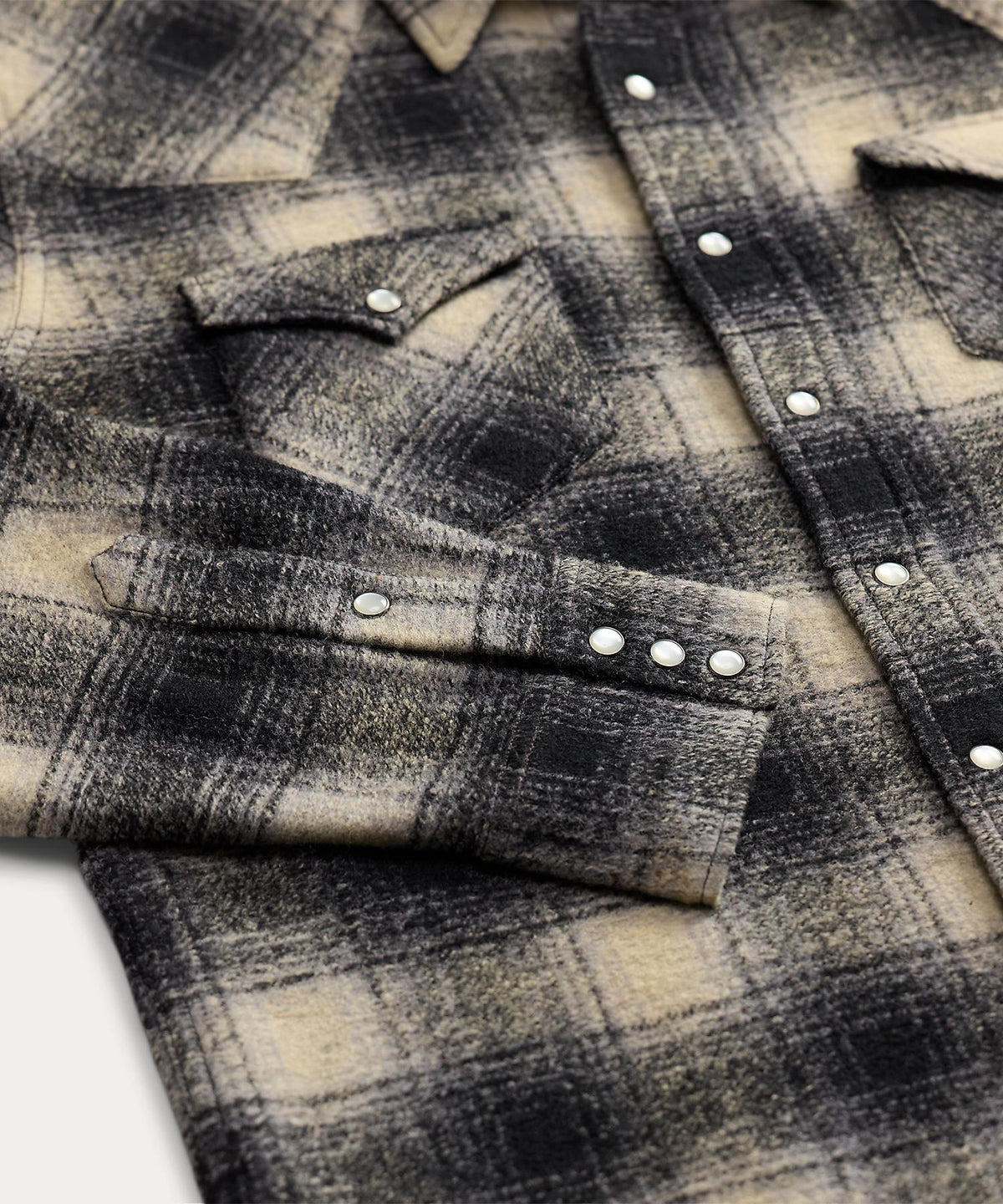 KNIT-SHIRT CTN/WOOL JACQUARD