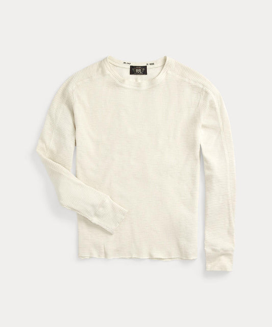 CREWNECK-LONG SLEEVE-KNIT-COTTON NOV TEXTURE