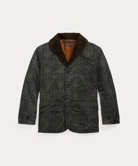 GALWAY COAT-COAT CTN PRT OILCLOTH