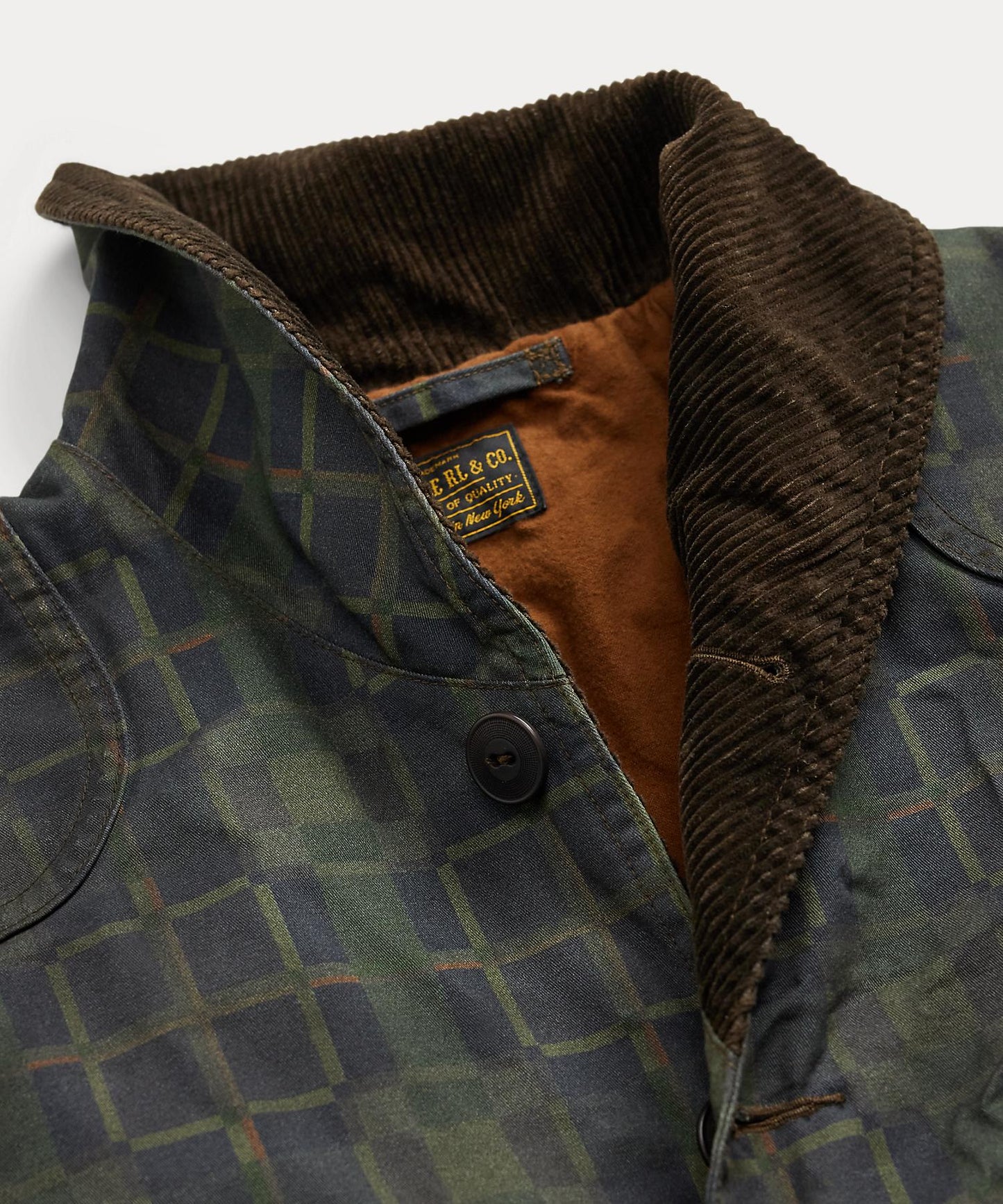 GALWAY COAT-COAT CTN PRT OILCLOTH