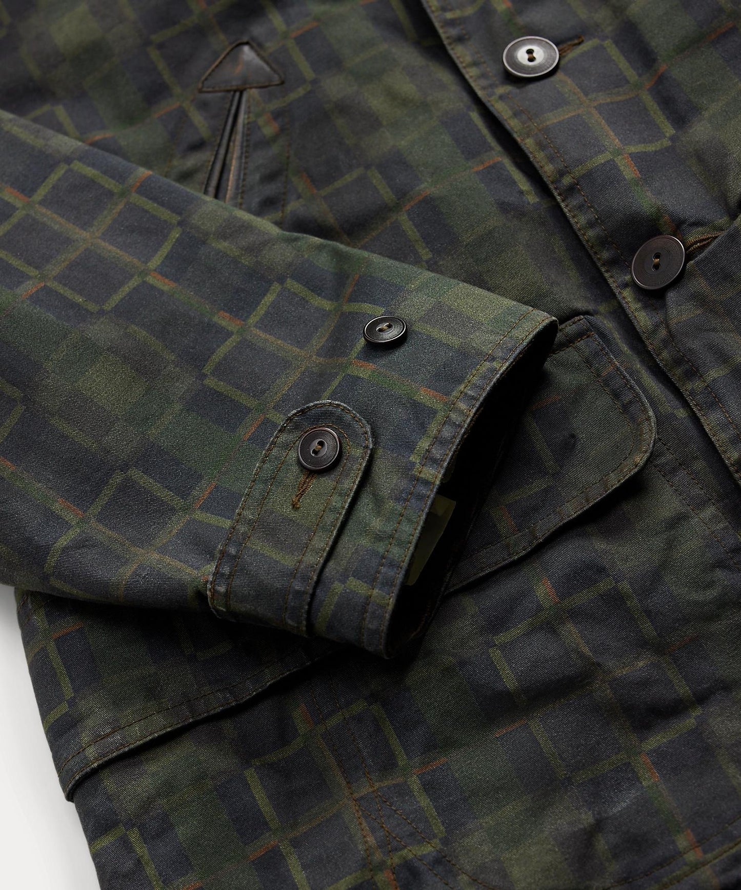 GALWAY COAT-COAT CTN PRT OILCLOTH