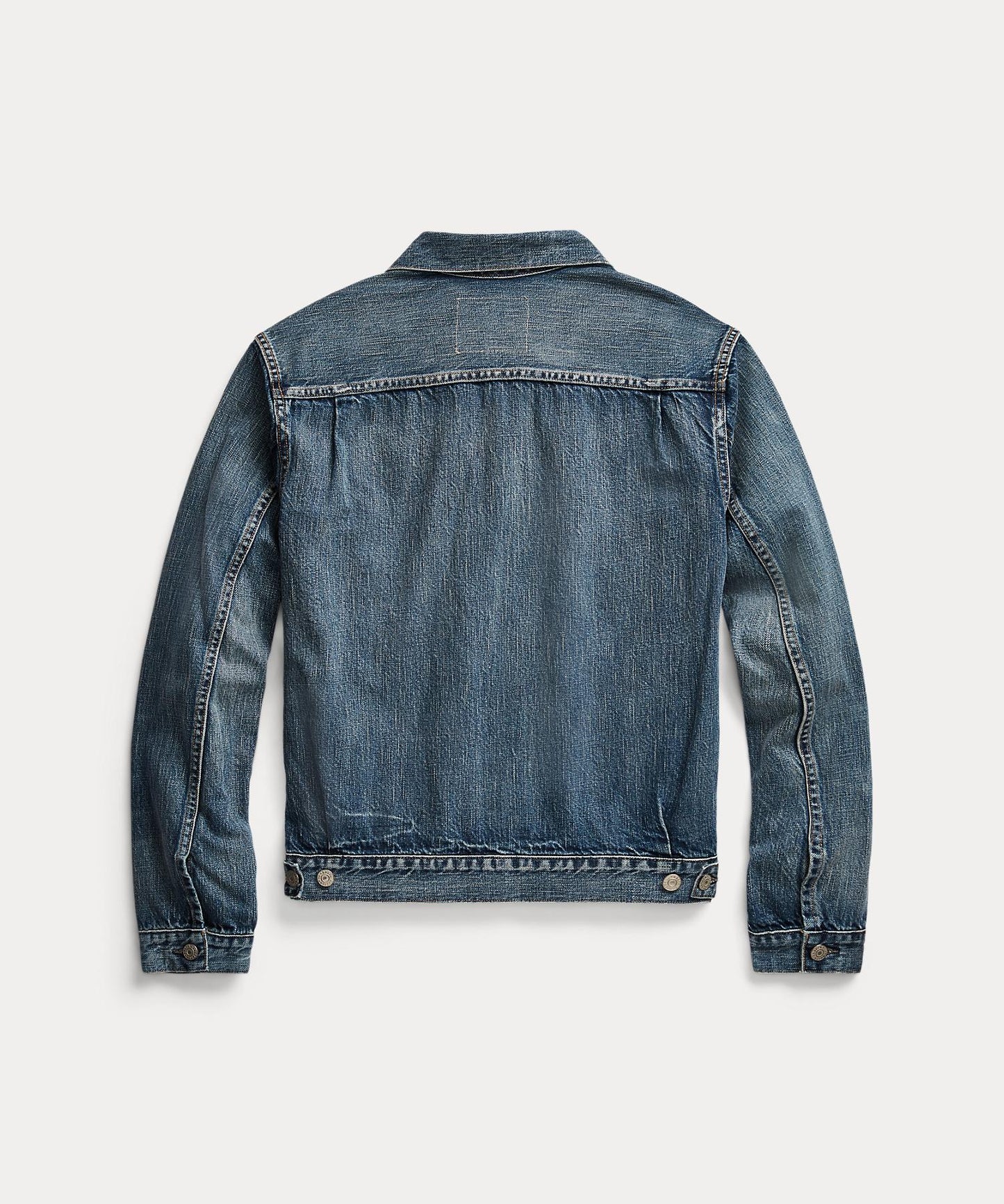 RRL TYPE 2-UNLINED-TRUCKER JACKET SELVEDGE DENIM