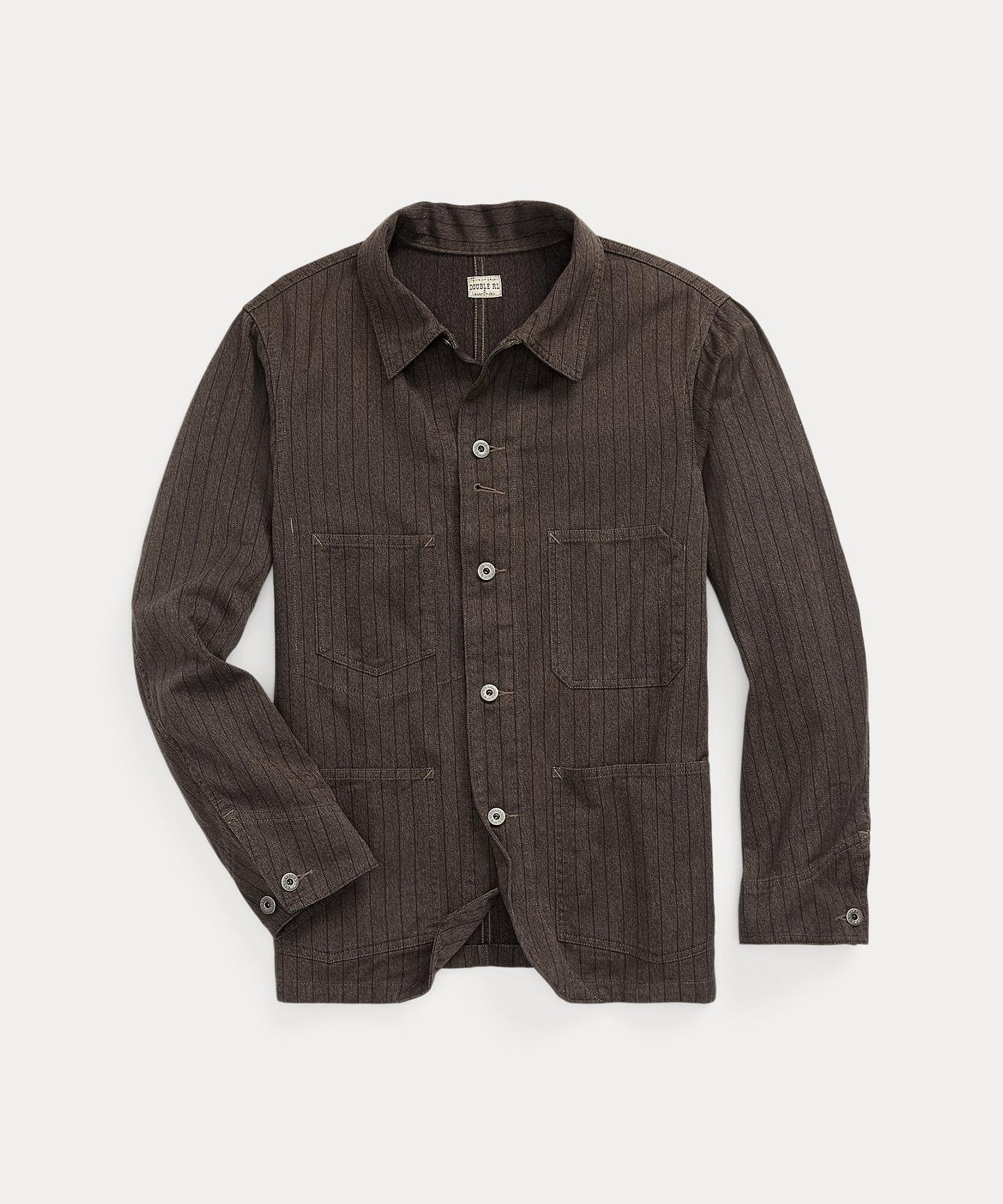 TANNER JKT-UNLINED-SHIRT JACKET COTTON JASPE STRIPE