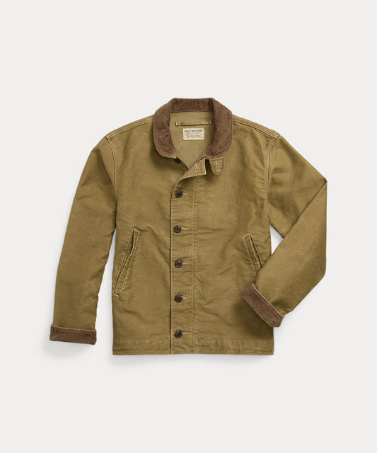 BOWER DECK-LINED-BOMBER COTTON JNG CLOTH