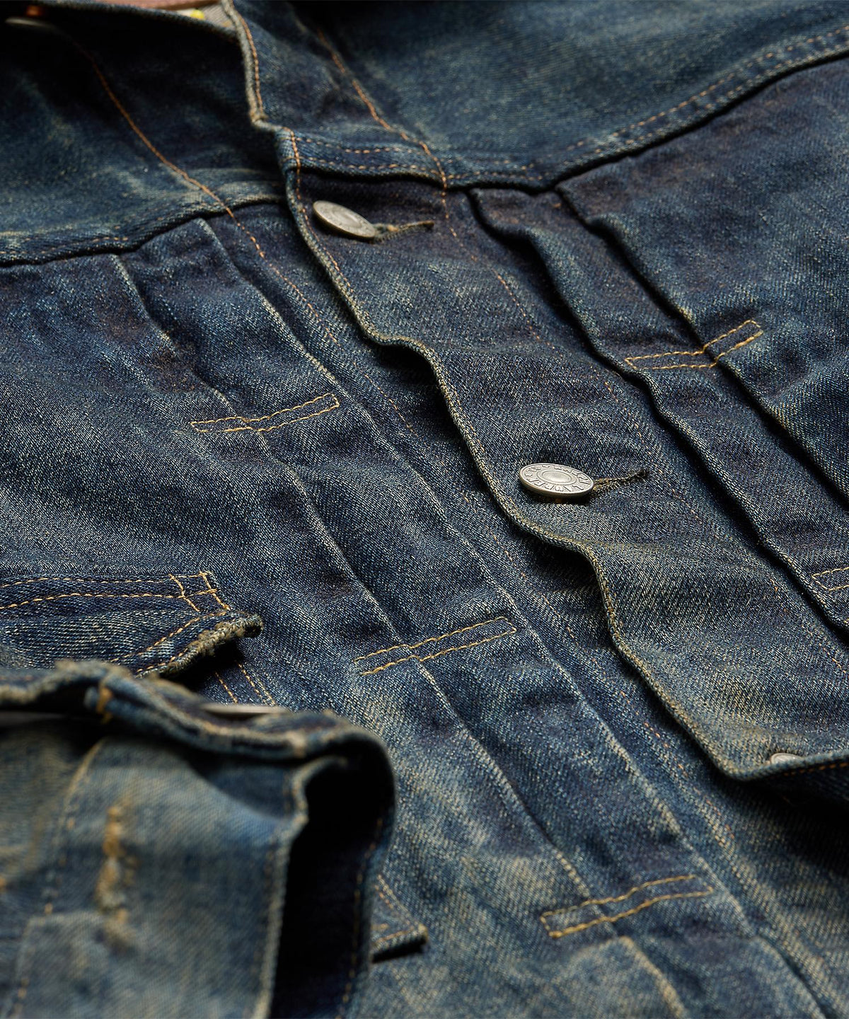 TYPE 2 JKT-UNLINED-TRUCKER JACKET 3X1 RHT DENIM