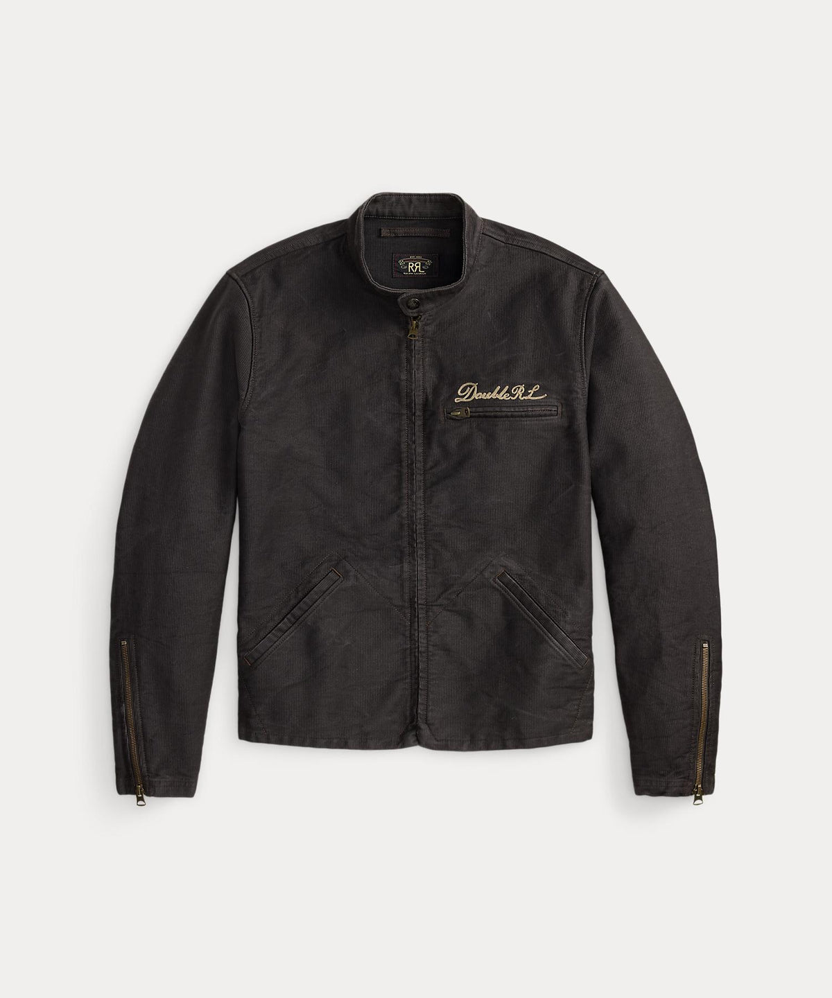WOVEN-MOTO-JACKET COTTON JNG CLOTH