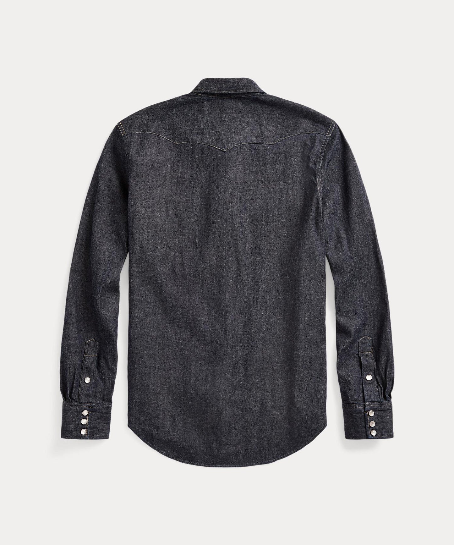 BUFFALO WEST-LONG SLEEVE-SPORT SHIRT-COTTON DENIM