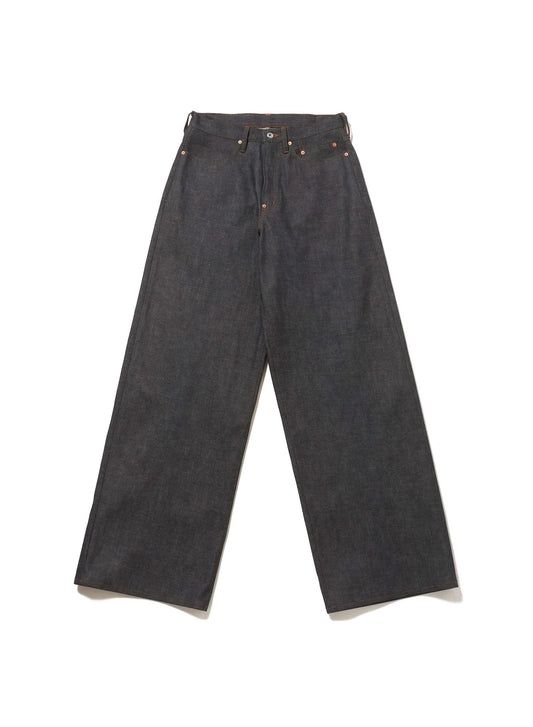 MODERN DENIM TROUSERS WIDE CUT