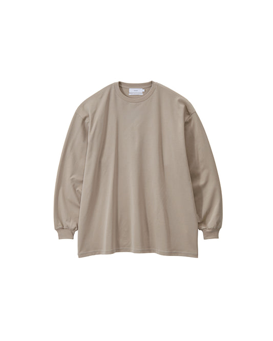 Brushed Mockrody Crew Neck L/S Tee GREGE
