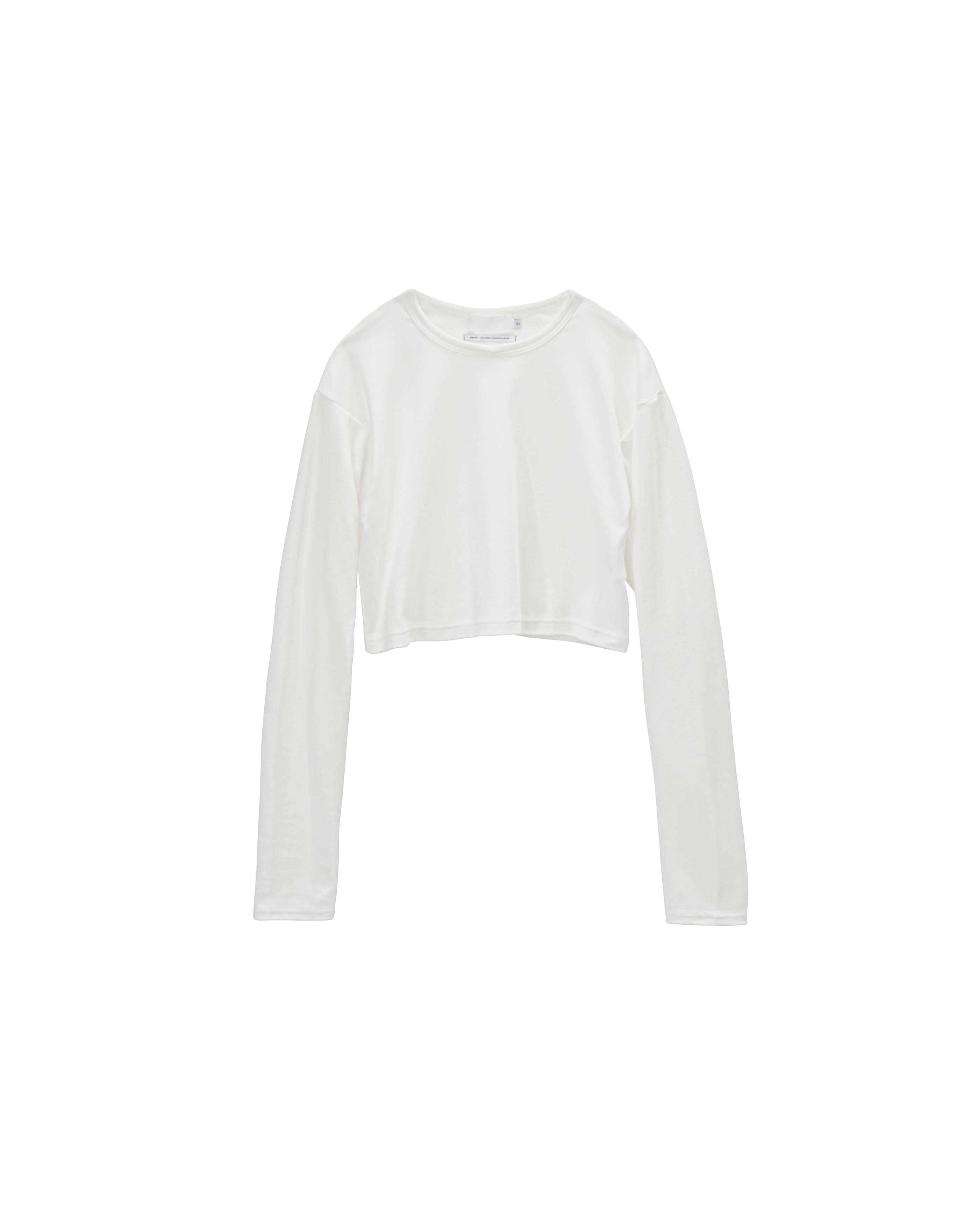トップス pois compact long tee white LVLSエンボスパッチロンT(トップス)｜LOVELESS(ラブレス)の