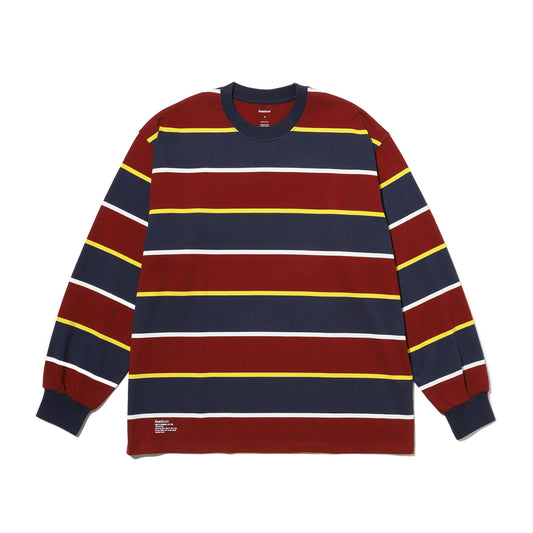 MULTI BORDER L/S TEE