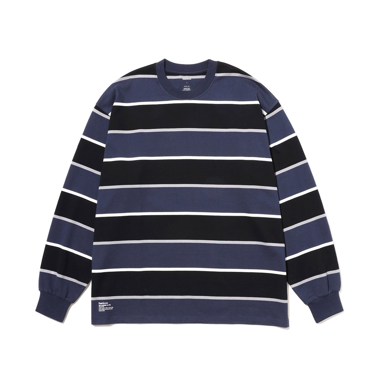 MULTI BORDER L/S TEE