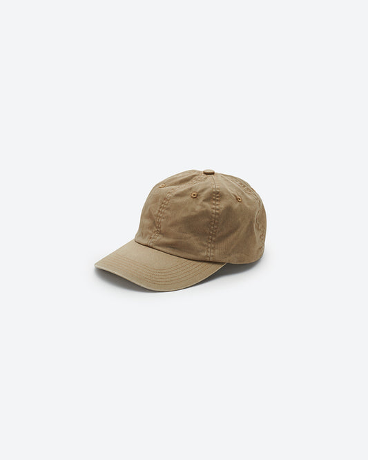 SULFER DYED 6PANEL CAP BEIGE