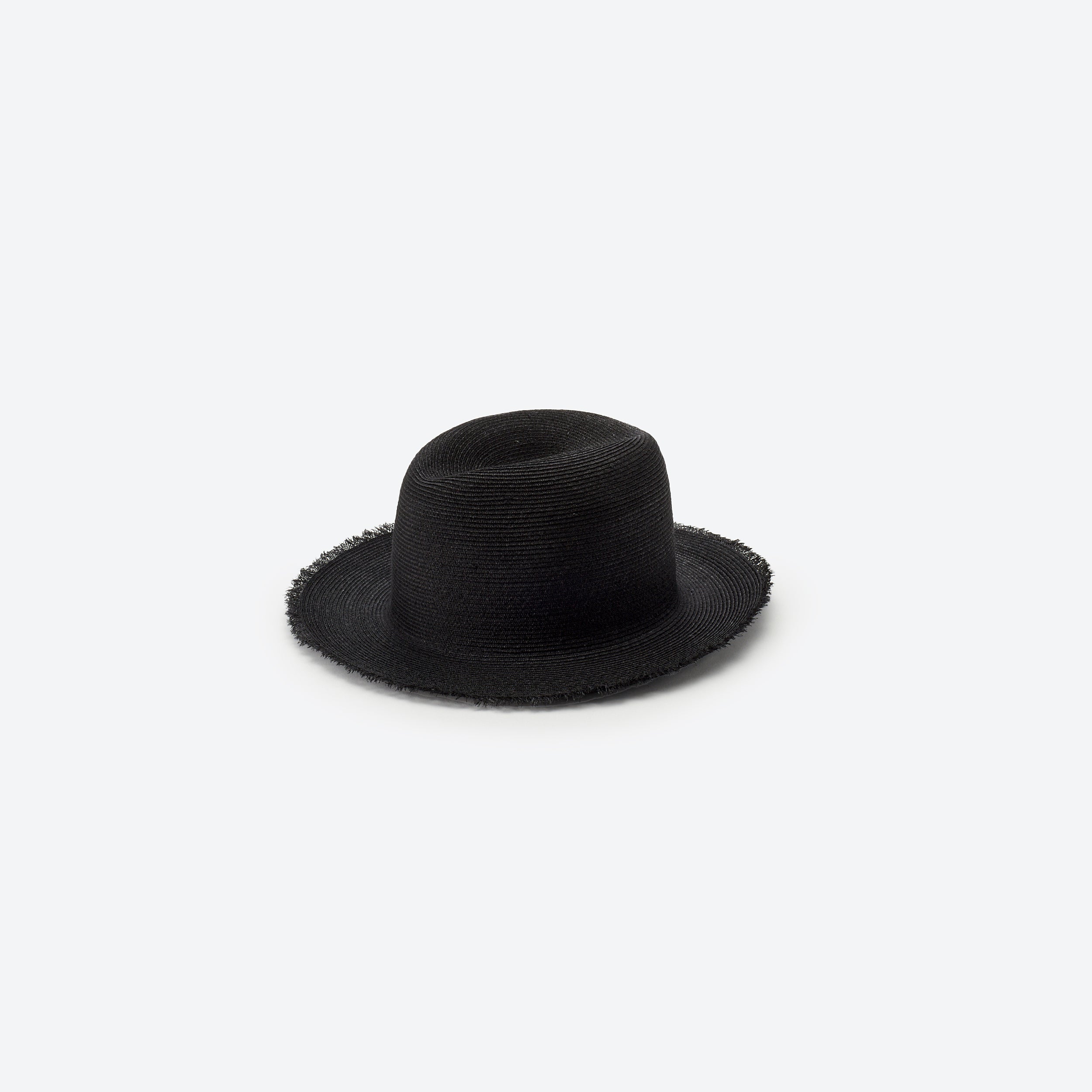ABACA CENTER CREASE HAT BLACK – TIME AFTER TIME