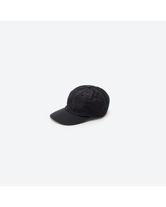 DRY TWILL ELASTIC BACK 6PANEL CAP BLACK
