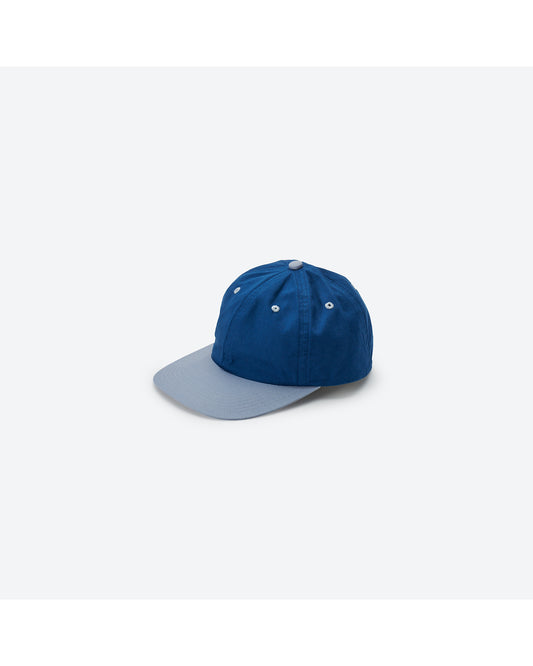 2TONE 6PANEL CAP INDIGO×SAXE BLUE