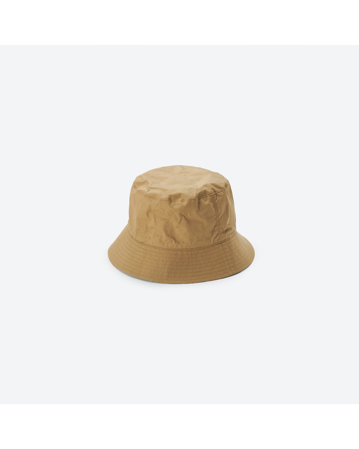 PLAIN&CHECK REVERSIBLE BUCKET/6PANEL HAT BEIGE×BEIGE