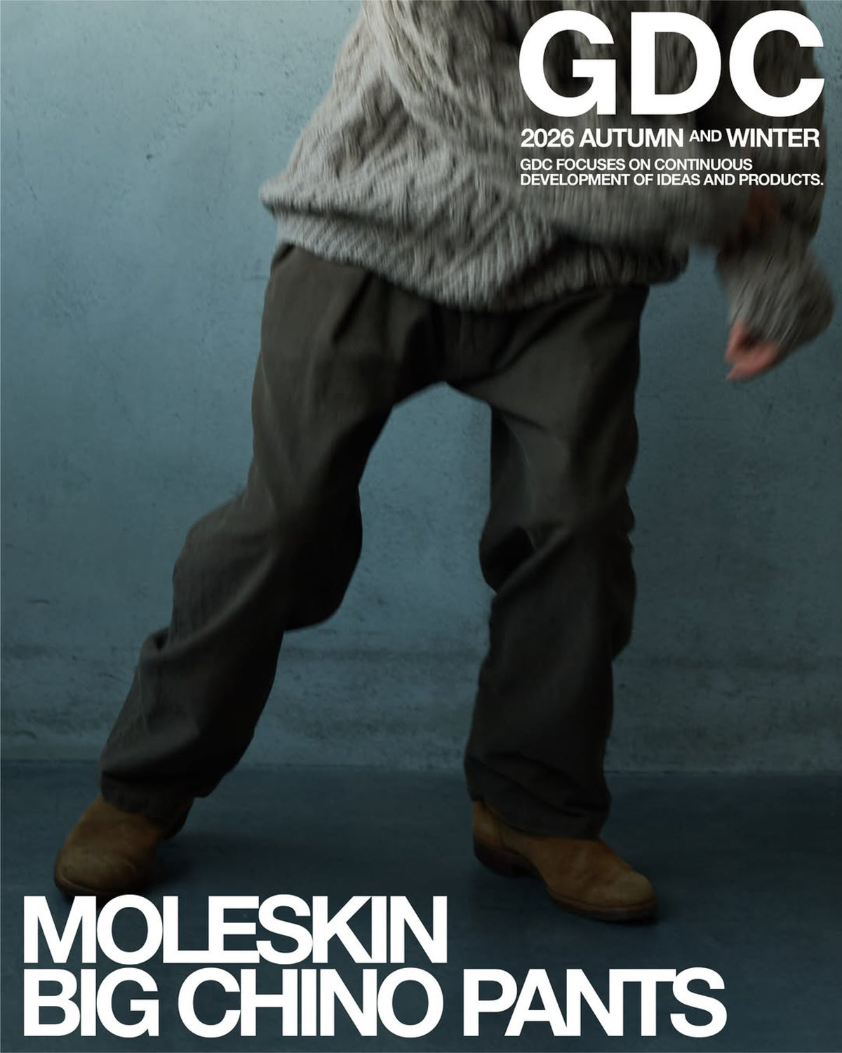 Moleskin Big Chino Pants