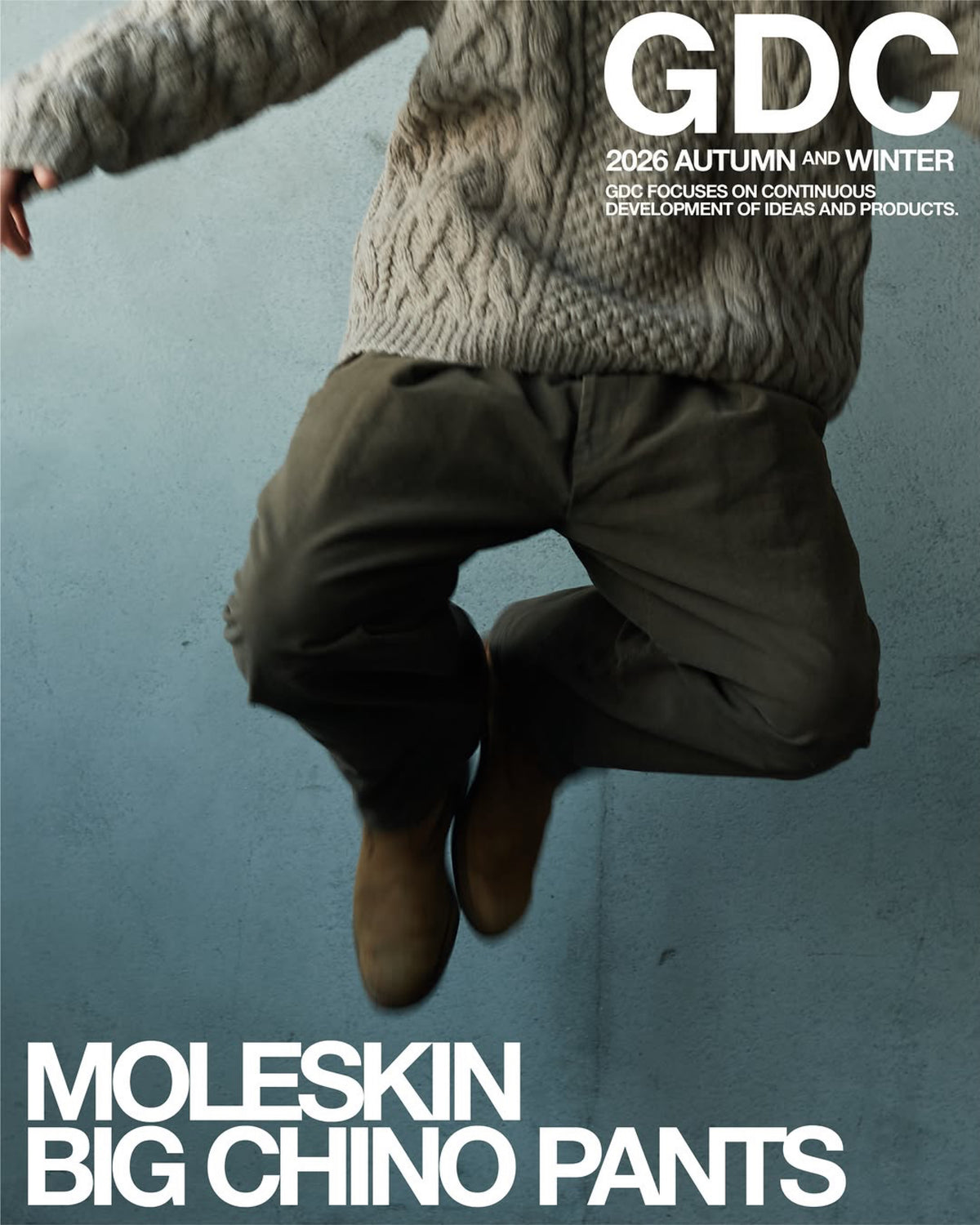 Moleskin Big Chino Pants