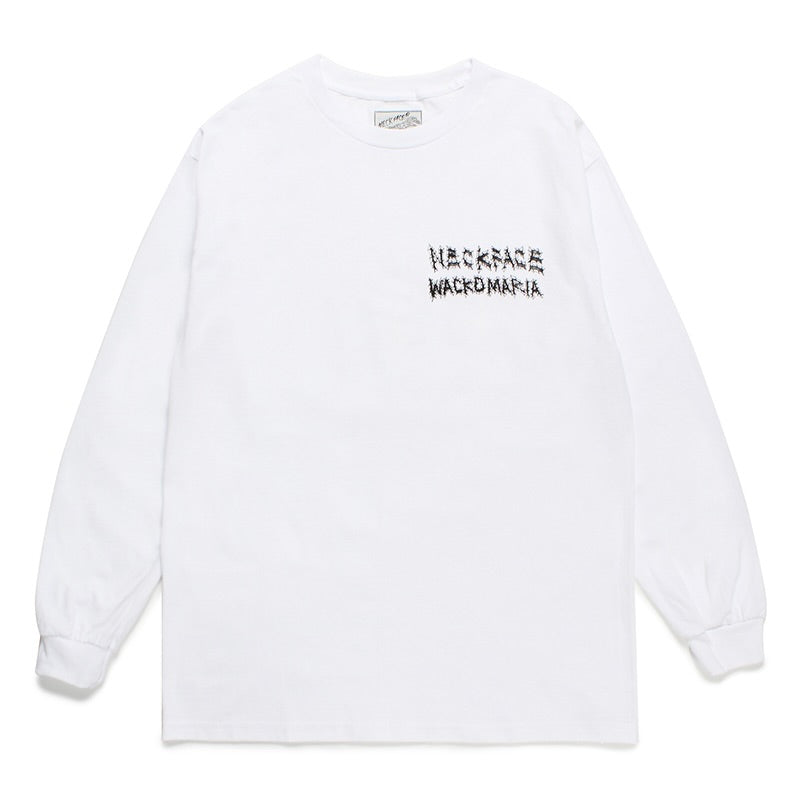 NECK FACE / CREW NECK LONG SLEEVE T-SHIRT (TYPE-4)