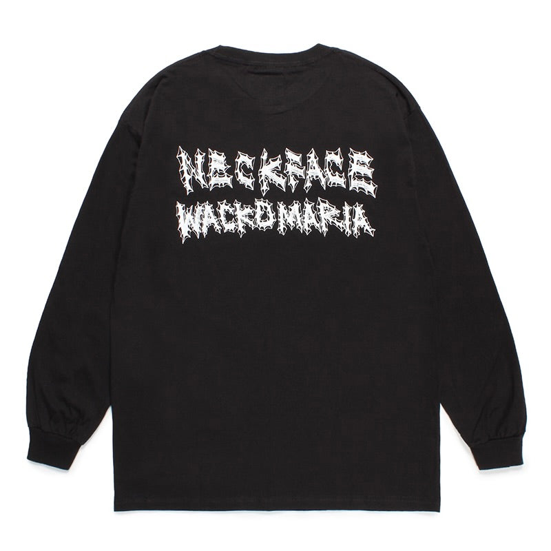 NECK FACE / CREW NECK LONG SLEEVE T-SHIRT (TYPE-4)