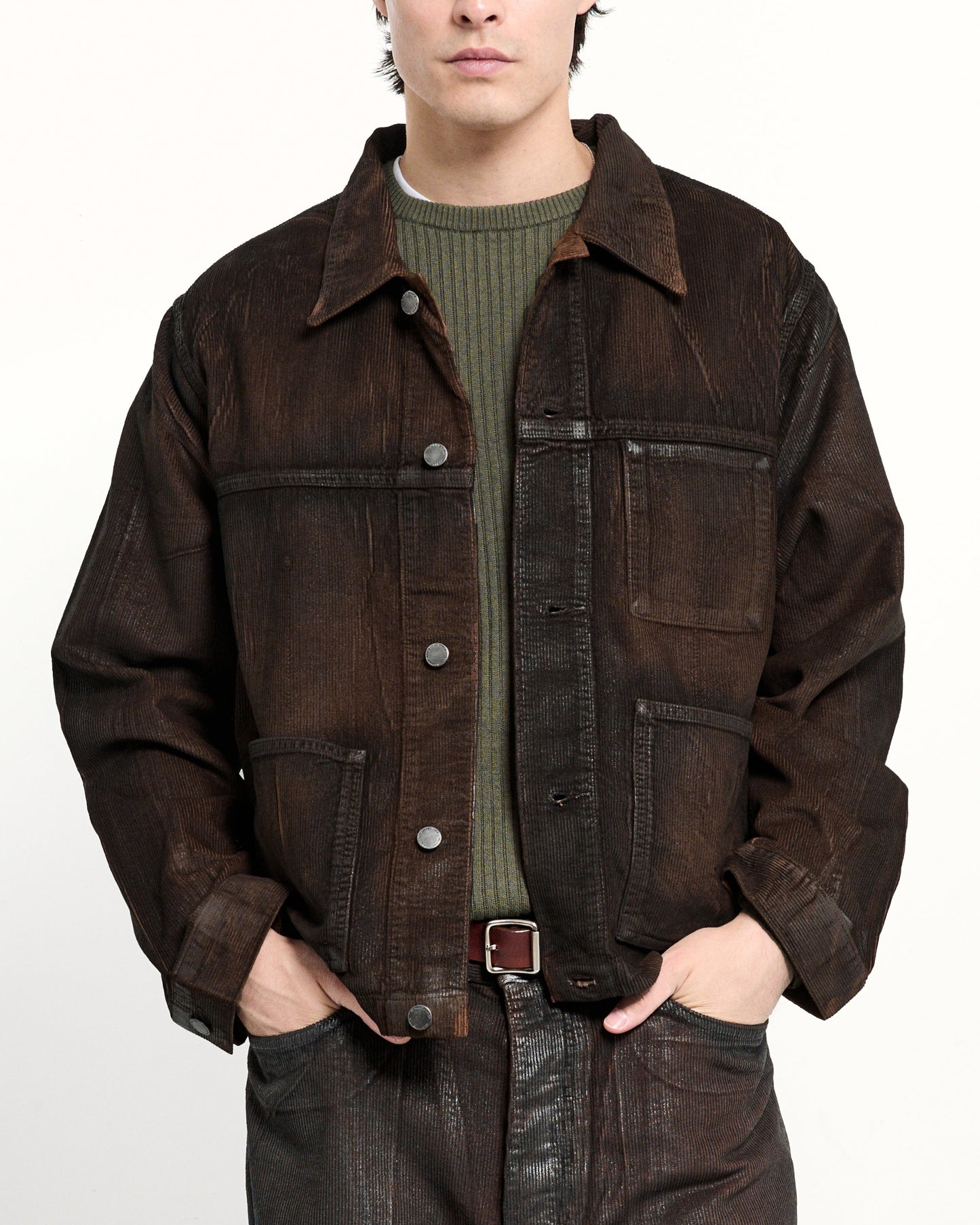 TORAI WAXED CORDUROY JACKET