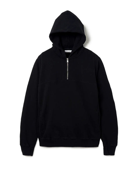 MARINER HALF ZIP PULLOVER HOODY COTTON SWEAT