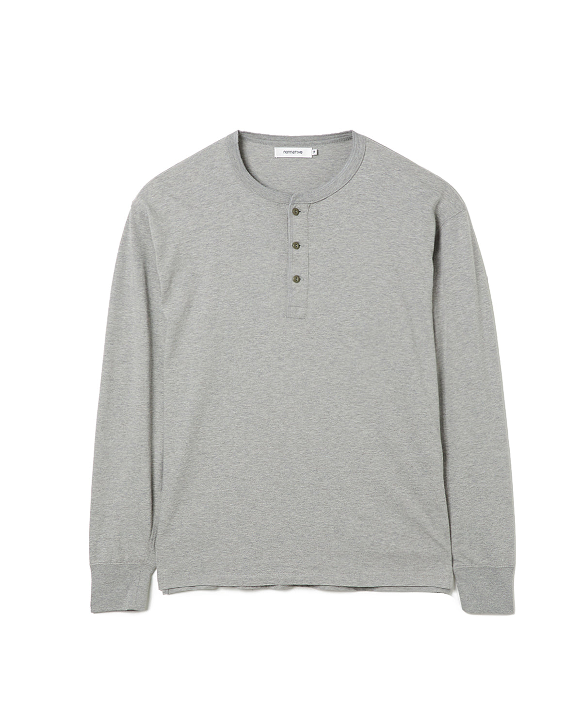 TROOPER L/S HENRY NECK TEE COTTON JERSEY