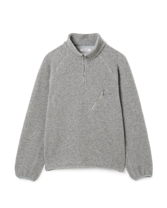 HIKER HALF ZIP PULLOVER WOOL POLY NYLON PILE
