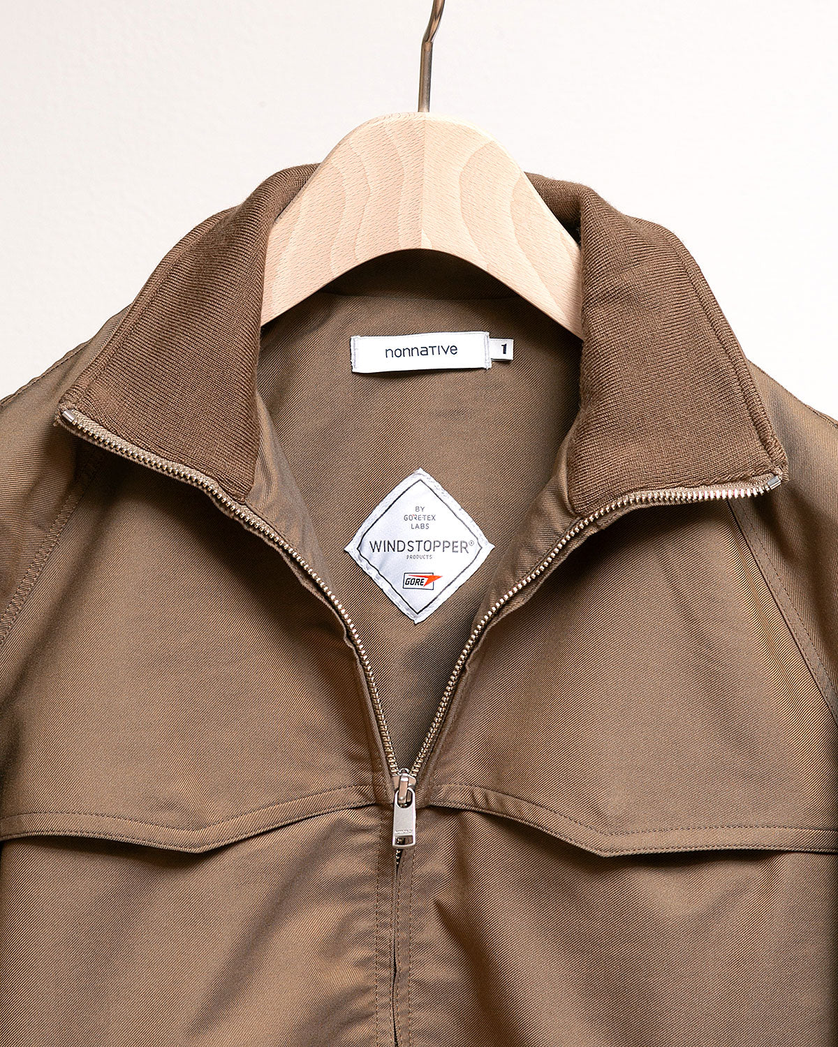 STRANGER BLOUSON P/C GABARDINE WITH WINDSTOPPER® – TIME