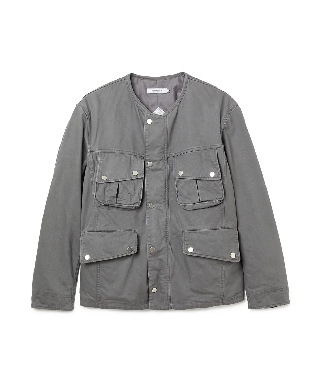 RIDER JACKET COTTON DRILL PIGMENT DYE WITH WINDSTOPPER®
